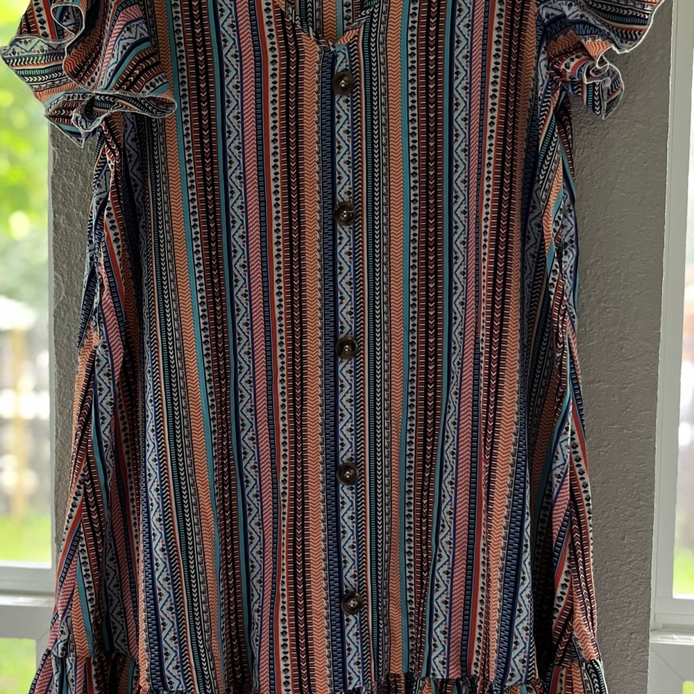 SHEIN Multicolor Striped Dress